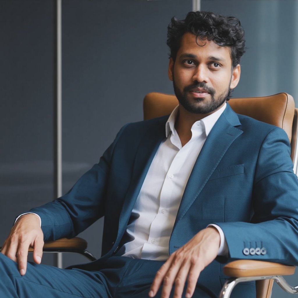 Portrait of Riyas Subair